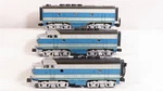 Mth 30-2142-1 Emd Demonstrator F-3 Aba Diesel Set W/protosound Ln. Fixed Price $500.79.