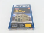 Ho 1/87 Scale Walthers Cornerstone Kit 933-4022 Two Way Fire Station Sealed. Fixed Price $43.95.