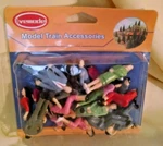 Evemodel Train Accessories People Women Child Sitting Standing 23 Pc.. Fixed Price $17.99.
