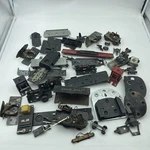 Big Lot Of Vintage O27 Lionel Engine Parts Motors Wheels & More. Fixed Price $44.46.