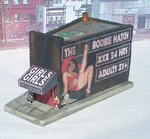 Downtown Deco Scale Building Structure Kit Boobie Hatch Only 1 This Price!. Fixed Price $54.95.