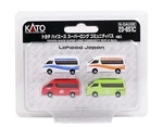 Kato Gauge Toyota Hiace Super Long Community Bus (4-CAR Set) 23-651C Diorama. Fixed Price $59.64.