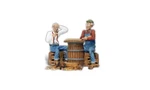 Woodland Scenics Checker Players & Dog Train Figures A2522. Fixed Price $29.99.