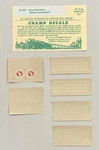 Champ Ho Decal-great Northern Steam Loco-white Lett-smaller Profile Goat #EH-4W. Fixed Price $6.50.