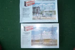 Two Walthers Cornerstone Ho Northern Light-power Substation Towers 933-3025 3121. Fixed Price $34.95.