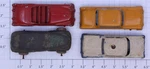 Acme 0919-21 Vintage Diecast "goodee" Vehicles (bag Of 4). Fixed Price $20.00.