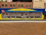 Athearn Ho 73321 Illinois Central Beaded Z-van 40' Trailers. Fixed Price $26.00.