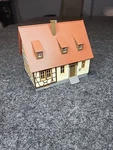 Faller 131246 1/87 Timbered House Illuminated Fully Assembled. Fixed Price $24.99.