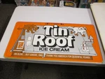 Baskin Robbins Ice Cream 1976 Store Poster Sign Skating Cat On Hot Roof. Fixed Price $225.00.