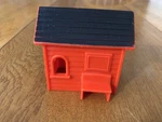 Vtg 1972 Mattel Putt Railroad Train Ticket Booth Building 8711-0050 Usa. Fixed Price $6.99.
