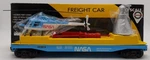 K-line K691-8015 Gauge Nasa Flatcar W/ Capsule & Helicopter #6918015 Ex/box. Fixed Price $54.99.
