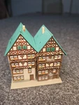 Kibri Gauge #36404 Half-timbered Houses Fritzlar, Fully Assembled. Fixed Price $29.99.