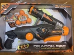 Lanard Blackfire Dragon Foam Ball Shooter Blaster Shoots Up To 40 Feet. Fixed Price $30.00.