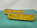 Atlas Ho - 50 6 Box Car Trucks Package Illinois Terminal Set Of 2. Fixed Price $35.00.