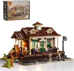 Funwhole Wild West Train Station Lighting Building-bricks Set 1975 Pcs Collect. Fixed Price $186.99.