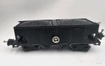 Mth Gauge Tinplate 2816 Hopper Car 10-1042 Dump Black Repainted, No Box. Fixed Price $68.99.