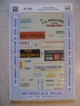 Microscale Decal Ho 87-165 Structure Signs Industrial Towns And Cities. Fixed Price $7.00.