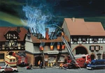 130429 Faller Ho Kit Of Zur Sonne Burnt-down Restaurant Patinated Model New. Fixed Price $57.68.