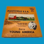 1952 Complete Rare Plasticville Usa Barn Animal Unit BA-6 Set With Original Box. Fixed Price $185.00.