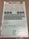 Microscale Decal Ho 87-211: Western Pacific Wp Switchers. Fixed Price $12.00.