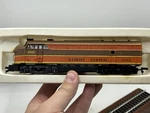 Ho Ahm Illinois Central Fm Diesel Locomotive #4022 - (ex Boxed). Fixed Price $19.99.
