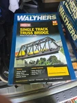Walthers Cornerstone Ho Scale Building Kit Single-track Railroad Truss Bridge. Fixed Price $20.69.