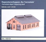 Z Scale Archistories 102121 Locomotive Repair Shop Building Kit New. Fixed Price $57.95.