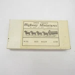 Jordan Eight Horse Beer Wagon Scale Model Kit Highway Miniatures W-105. Fixed Price $19.98.
