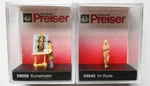 Ho Scale Preiser Two Studio Figures : # 29058 & 29045 Artist And Nude. Fixed Price $12.95.