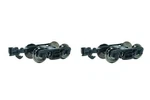Bachmann 92430 Gauge (1:29) Roller Bearing Trucks With Metal Wheels Pair). Fixed Price $79.99.