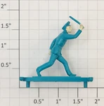 Lionel 3357-20 Gauge Teal Blue Cop Figure. Fixed Price $6.00.