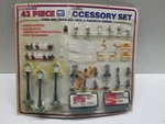 Life-like No. 1220 42 Piece Ho Scale Accessory Set Coca-cola-campbells Soup. Fixed Price $14.99.