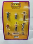 New Mth Rail King 6-PIECE Figure Set Outdoor People Scale #11057. Fixed Price $19.99.