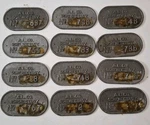 Alco American Locomotive Co. Plate Tag Engine Metal Train Plaque Pick One. Fixed Price $29.95.