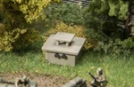 Faller 144072 Ho Scale Military: Two Emergency Exit Bunker. Fixed Price $7.79.