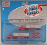 Classic Works 51139 Mini Metals Carnation Tractor/trailer (pack Of 2). Fixed Price $14.99.