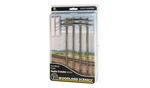 Woodland Scenics Double Crossbar Pre-wired Poles Utility System US2281. Fixed Price $30.98.