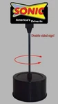 Millers Engineering Sonic Rotating Animated Neon Sign O/ho Scale #55-105. Fixed Price $47.99.