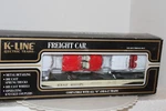 K-line #K691-1171 Bnsf Flatcar W/3 Die Cast 1957 Corvettes. Fixed Price $35.95.
