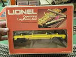 Lionel 6-9303 Operating Log Dump Car Set Boxed New. Fixed Price $29.00.