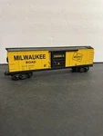 Mth Railking Milwaukee Road Boxcar 30-74147! Gauge Train Freight W/box. Fixed Price $40.00.