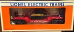 Lionel 1995 Flatcar With Removable Challenger Tractor #6-16955 And Box. Fixed Price $14.99.