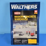 Walthers Cornerstone Scale Building/structure Kit Modern Concrete Warehouse. Fixed Price $45.99.