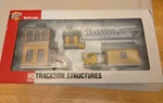 Walthers 933-2800 Ho Trackside Structures Set Built-up Opened Not Used. Fixed Price $25.00.