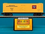 30-7806 Mth Railking Burlington Route Reefer O/O27 New. Fixed Price $32.95.