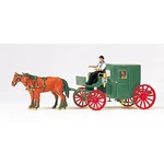 Horse Drawn Carriage (closed) Figure Set Preiser 75152. Fixed Price $52.48.