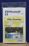 Pikestuff 541-0019 Ho Modern Steel Fire Station Kit New/ Sealed Usa Made. Fixed Price $16.99.