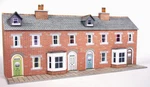 Metcalfe PN174 Gauge Low Relief Red Brick Terraced House Fronts Card Kit. Fixed Price $14.38.