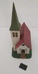 Plastic Train Church Steeple Germany Faller Houses Used Loose Lot Of 4. Fixed Price $18.49.