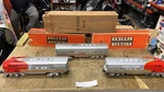 Vtg Lionel 2353 Santa Fe F3 Aa Diesel Locomotives Pusher Dummy Center Trains. Fixed Price $495.95.